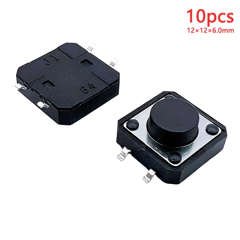 10 шт. Тактильные переключатели SMD 12x12 50 мА DC12V 4Pin