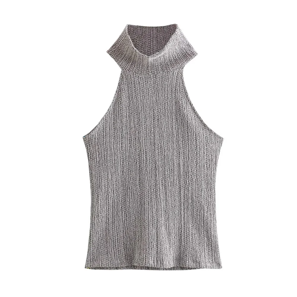 Женский костюм Zarb топ и широкие брюки повседневный стиль неэластичный полиэстер