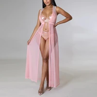 sexy dresses for women pink diamond transparent fashion elegant evening night party club long vestidos mujer clothes 2022 hot