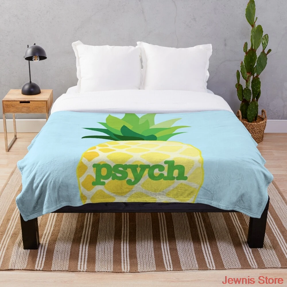 

Декоративное фланелевое одеяло Psych TV в виде ананаса для девочек и мальчиков