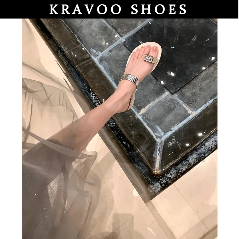 

Женские дизайнерские шлепанцы KRAVOO, сандалии на платформе, танкетка, пляжные тапочки, сланцы, лето 2023