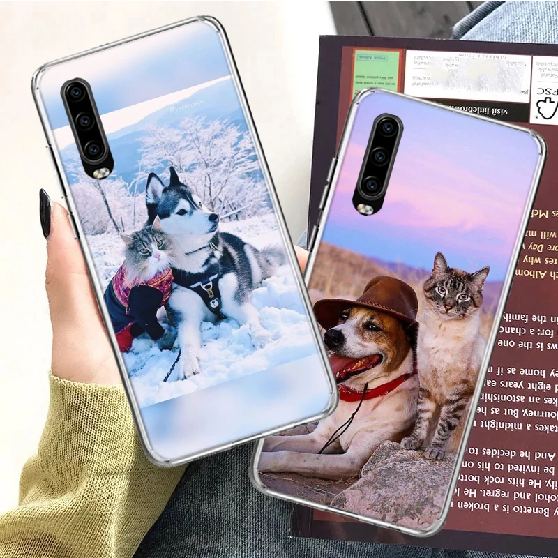 Чехол для Huawei P30 Lite P10 P20 P40 P50 Pro Mate 40 10 20 30