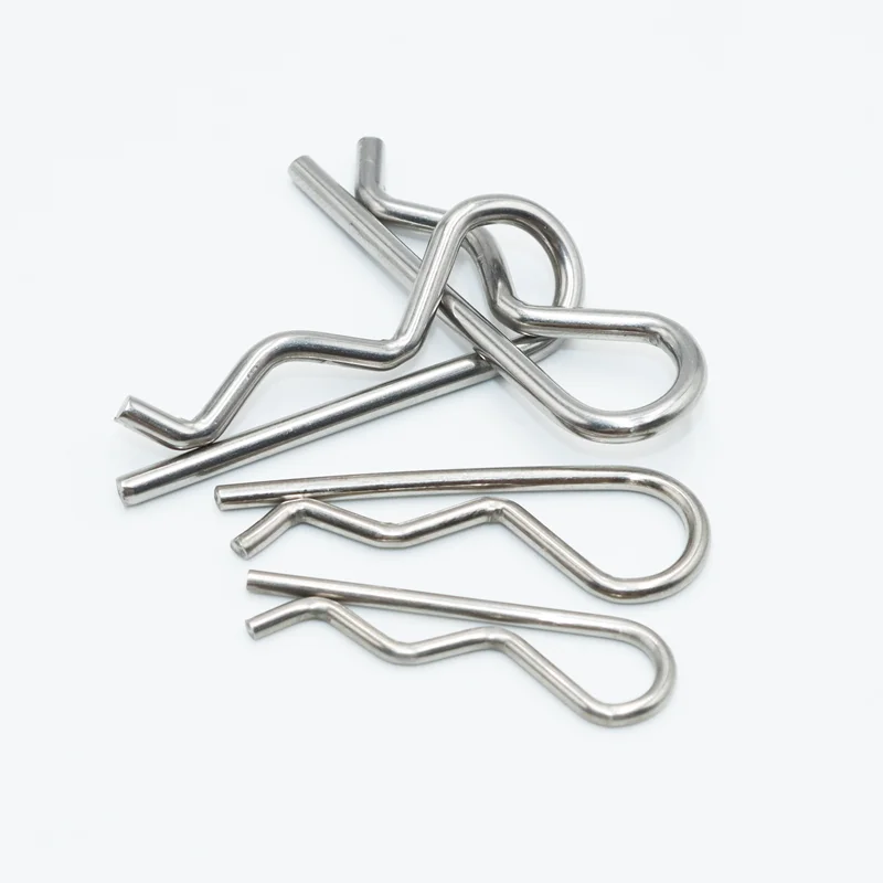 304 г. пружинный зажим R-образной формы из нержавеющей стали диаметром 1 5 мм 6 8 2 3 4