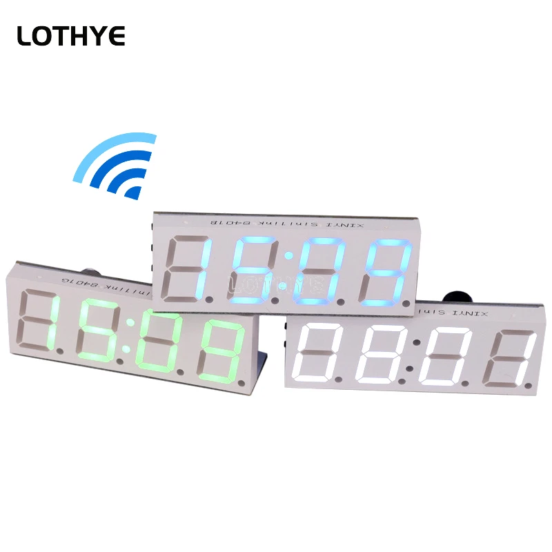 WiFi Time Service Clock Module Automatically Gives Time To DIY Digital Electronic Clock Through Wireless Network