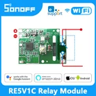 Релейный модуль SONOFF RE5V1C-5V Wifi, пульт дистанционного управления, электрические устройства через Ewelink, работает с Alexa Google HomeNes IFTTT Hot