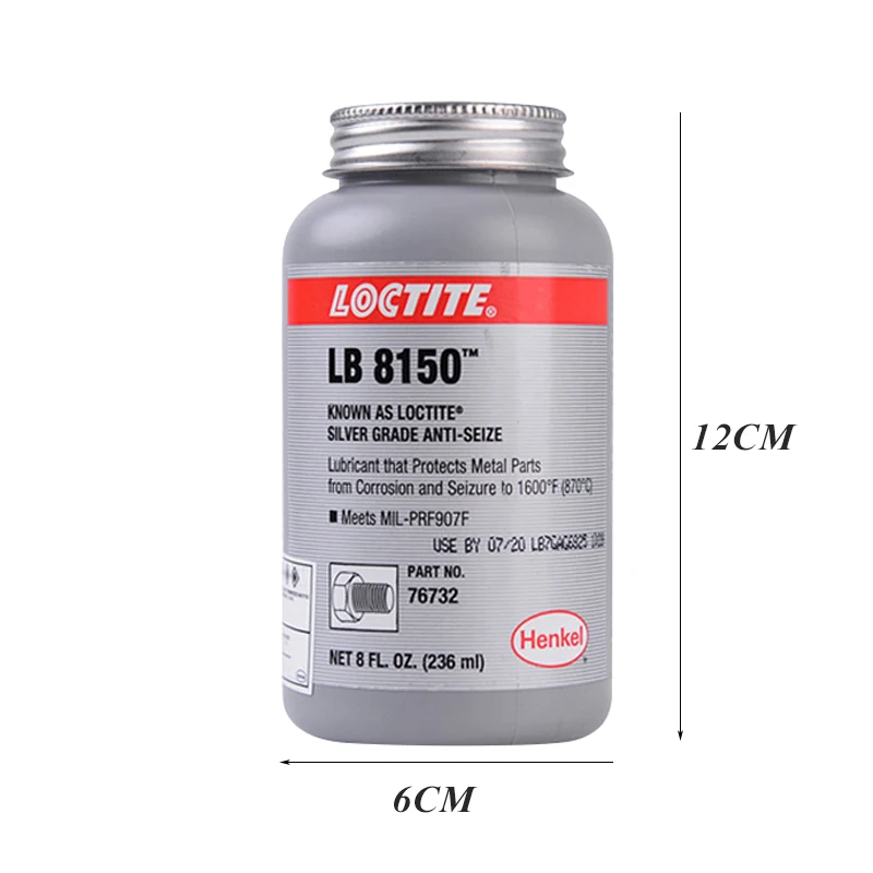 

2pcs Anti-seize Loctite LB8150 Nickel-based anti-seizure agent High Temperature Resistant Metal Stainless Steel Bolt Lubricant