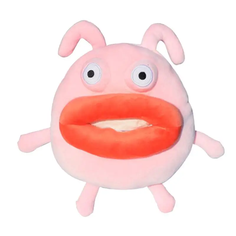 

Автомобильная коробка для салфеток, бумажный держатель, мультяшный краб с крыльями, плюшевые картонные коробки для салфеток для автомобильных аксессуаров, для салона автомобиля