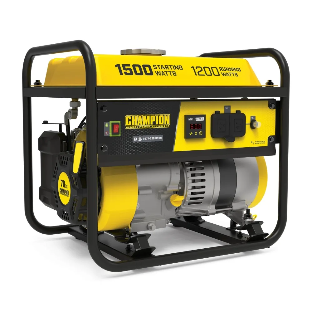 

Портативный генератор Champion Power Equipment, мощность 1500/1200 Вт