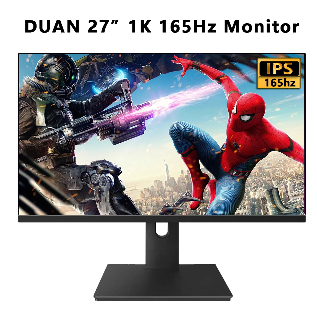 

IPS компьютерный игровой офисный монитор 165 Гц, 27 дюймов, Hd HDMI-совместимый VGA дисплей 1920*1080 16:9 для ПК