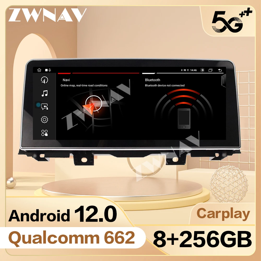 

256G Carplay Android 12 Автомобильный мультимедийный экран для BMW X5 E70 X6 E71 2007-2013 автомобильное аудио радио GPS видеоплеер головное устройство