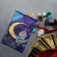tarot card bag storage pouch for tarot enthusiasts velvet bags party favor for jewelry crystals drawstring design prevent loss