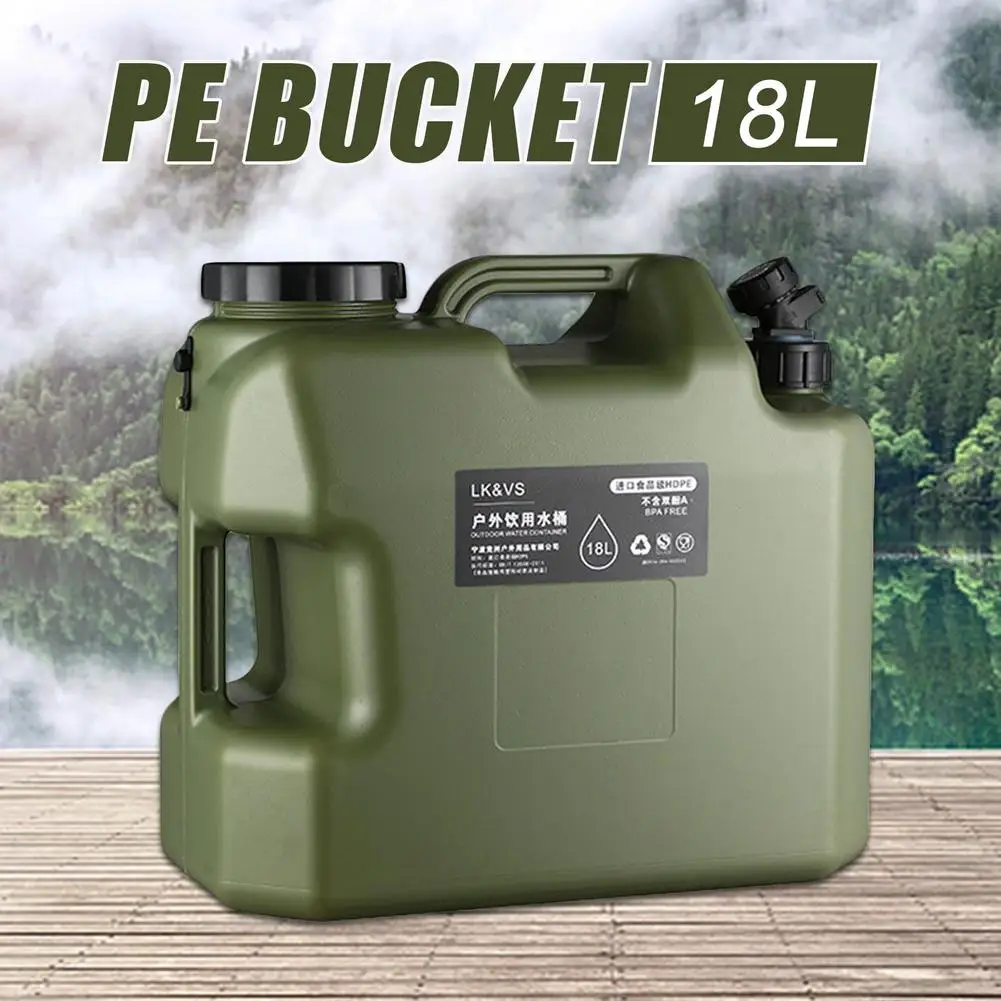 Мешки для воды пикника на открытом воздухе 18 л с краном |