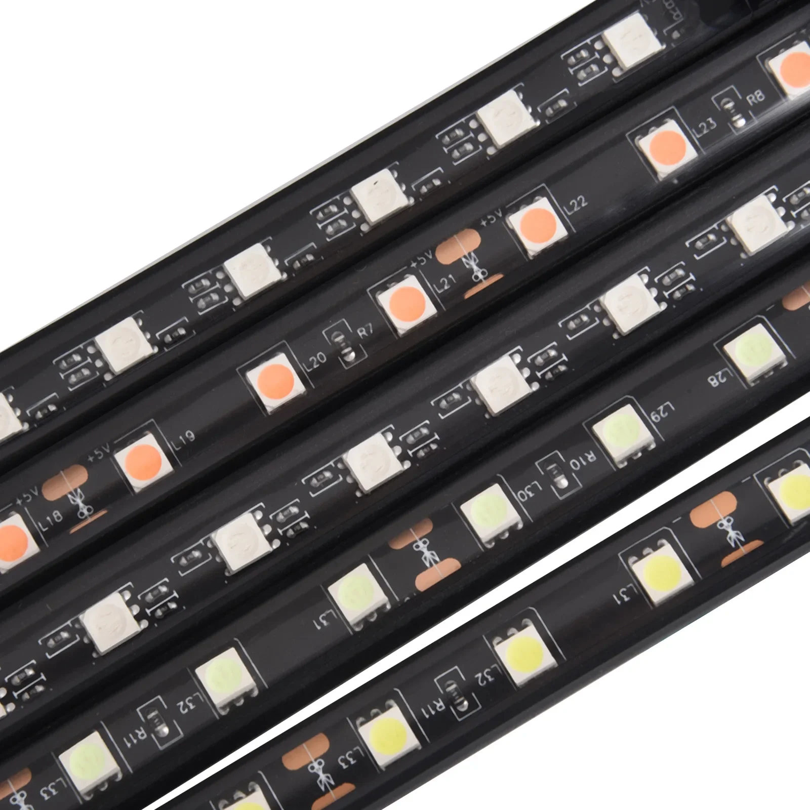 Практичная фотолампа 1 3 метров * 2 12 В черная + прозрачная розовая фиолетовая SMD5050