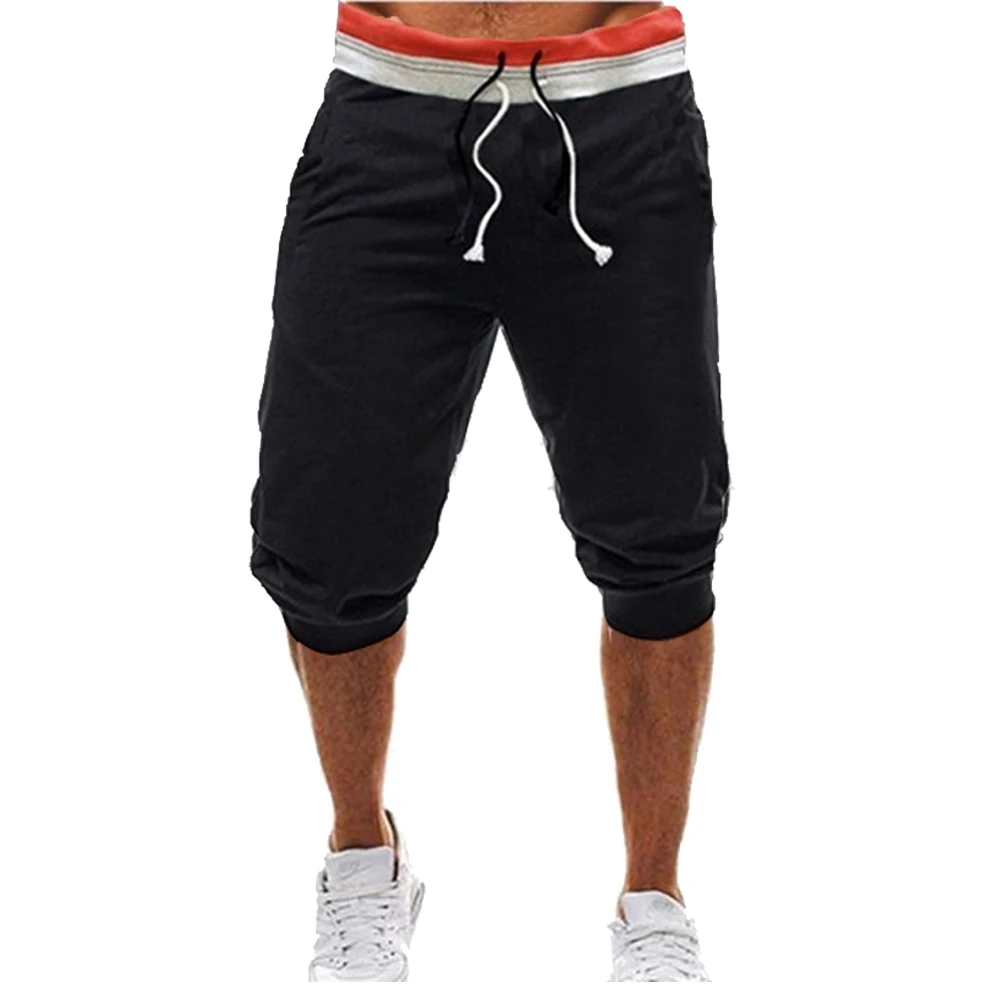 

Brand New Men Gym Shorts Summer Fashion Running Jogging Sports Fitness Bodybuilding Sweatpants Male Leisure Calf Length Shorts