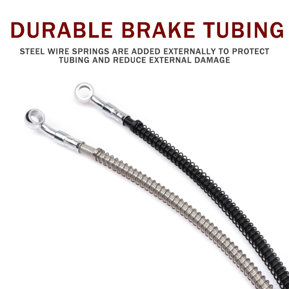 Универсальный мотоциклетный 350 - 1200 мм Черный Гидравлический тормозной шланг