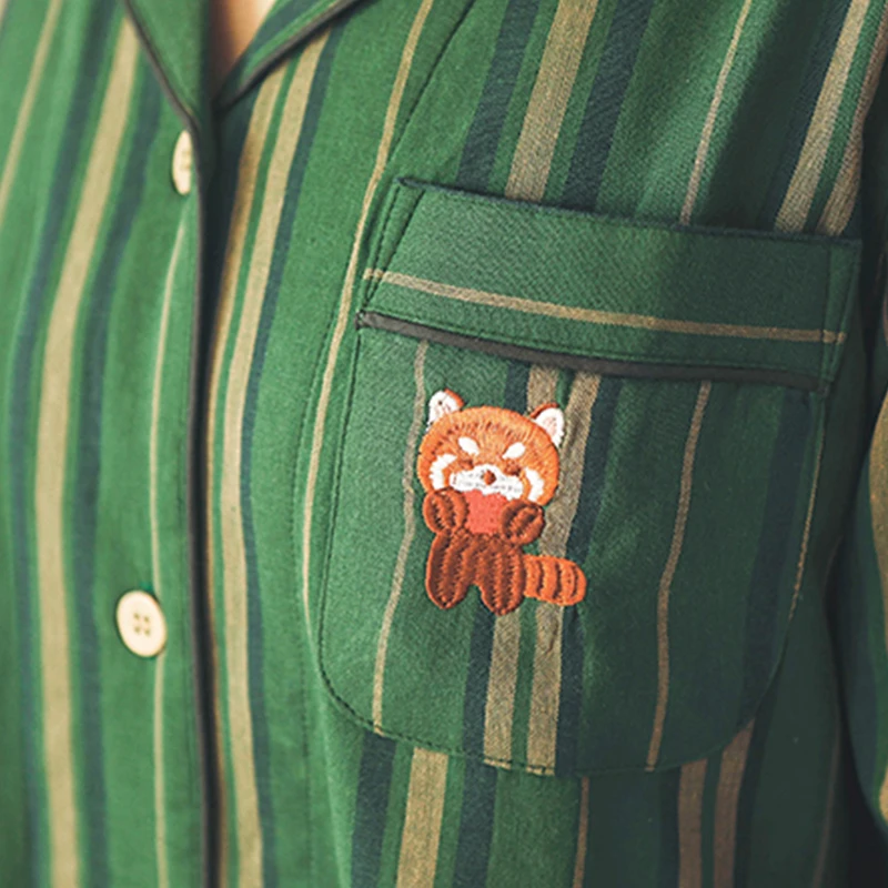 Хлопковая одежда для сна в полоску длинные женские ночные рубашки Женская