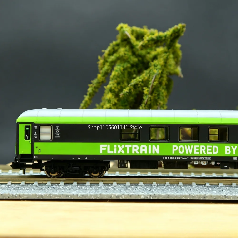 Фото Модель поезда N Scale 1/160, 6260085, два пассажирских вагона, набор вагонов для модели поезда, декор для песочницы, без электропривода. №4