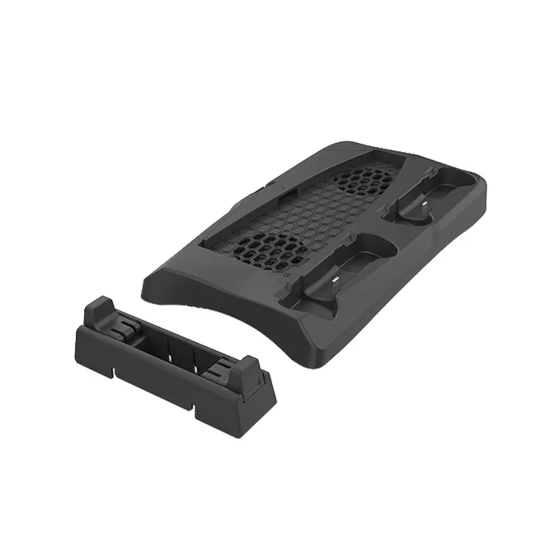 

Game Host Cooling Fan Base Handle Charger for Ps5 Disc Storage Rack Earphone Storage Hanging Bracket Vr Glasses Storage Holder