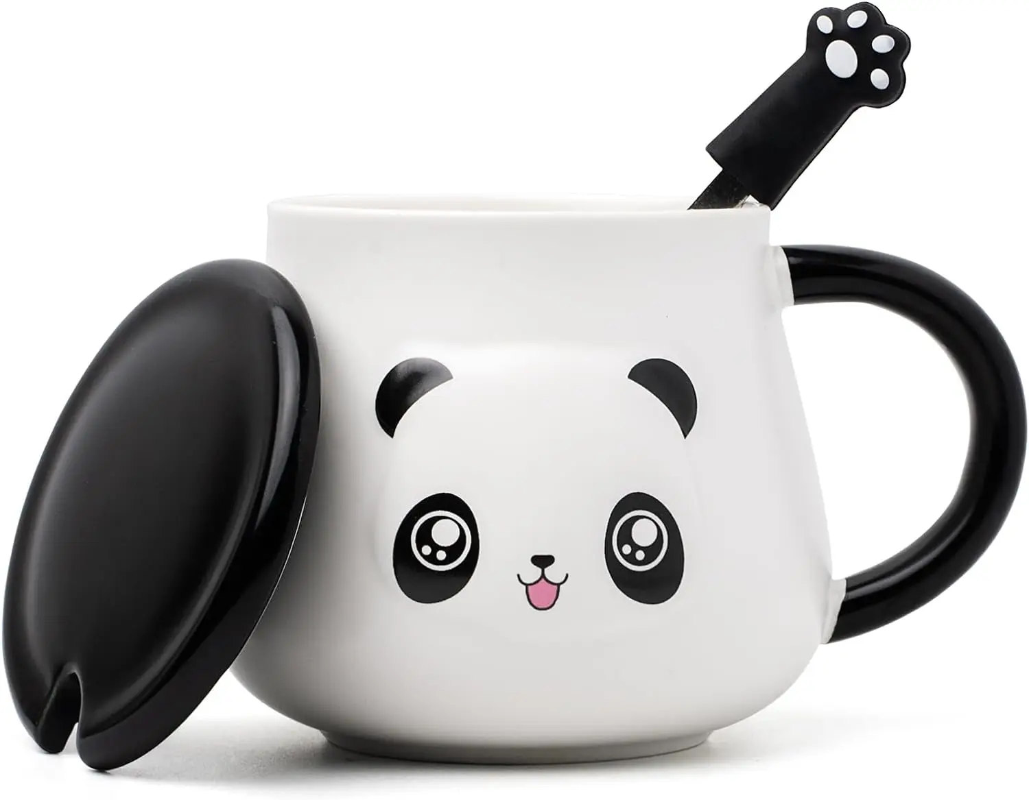 

Керамическая кружка в виде панды