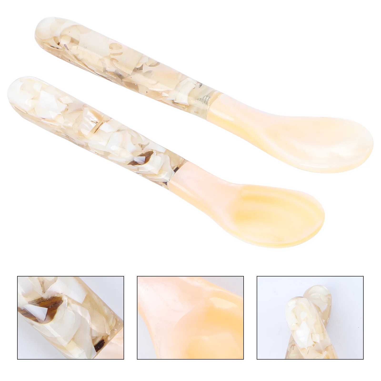 

Spoon Spoons Scoop Kitchen Ice Dessert Cream Espresso Decorative Soup Seasoning Round Cake Stirring Coffee Bouillon Seashell