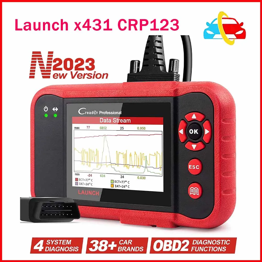 Launch x431 CRP123 Launch CReader Professional 123 новое поколение основных диагностических продуктов CRP123 PK CRP129/X431 CRP123E