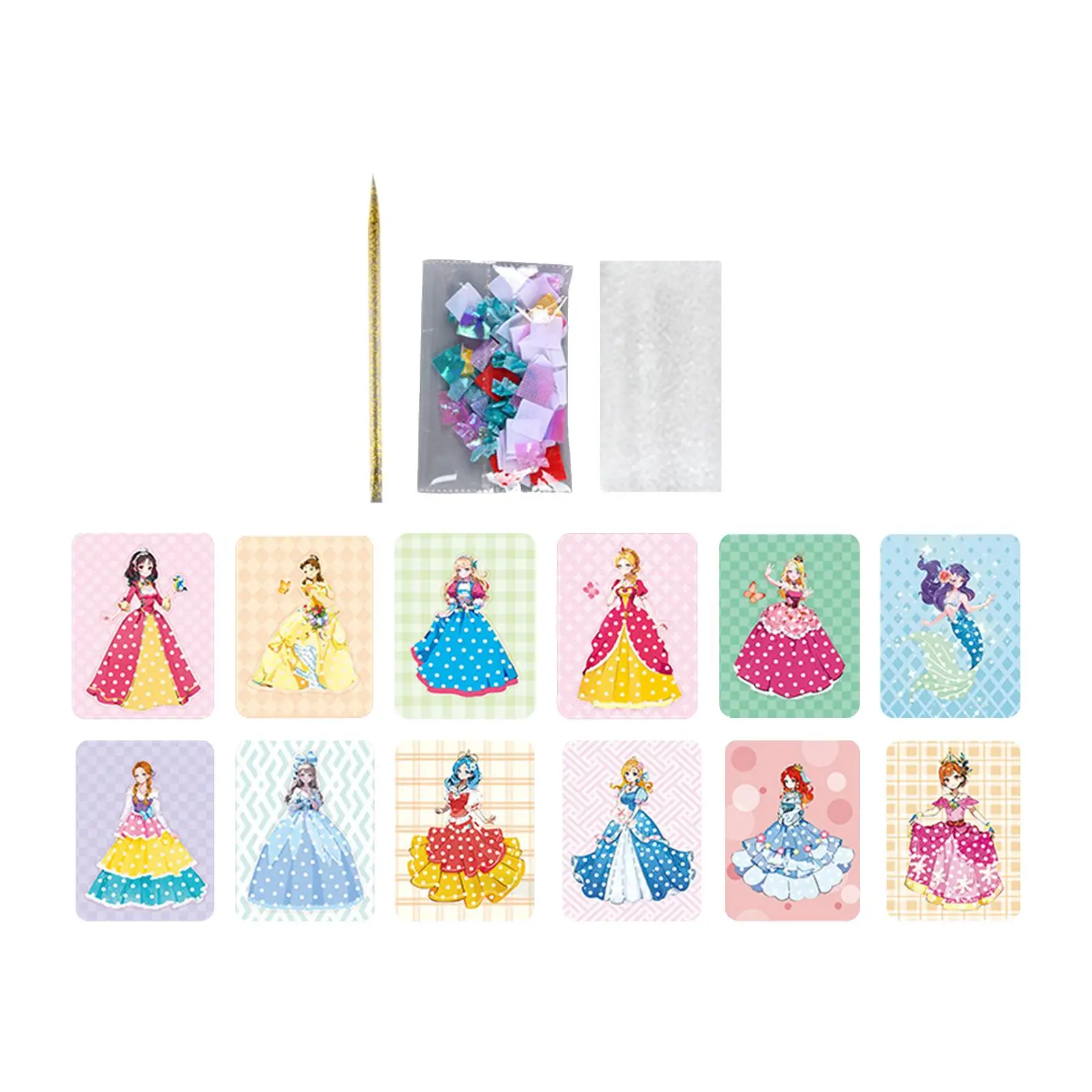 

Diy Paper Craft Kits DIY Project Creative Toys Poke Art Handmade Kids Arts Education Book for Kids Children Birthday Gifts