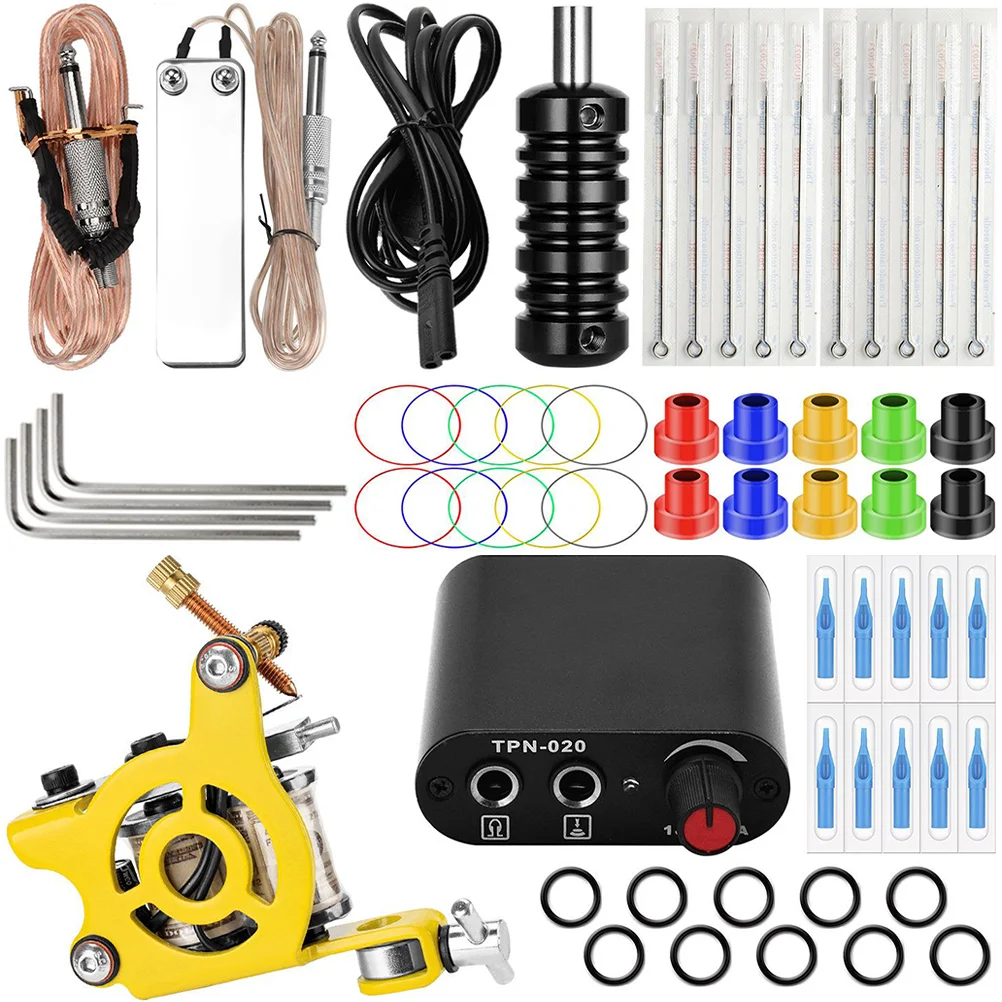 

1 Набор, портативный татуировочный набор для ежедневного использования