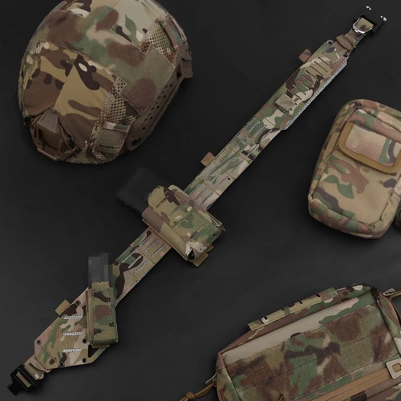 Тактический ремень Molle 5 см быстросъемный боевой с дугой для тяжелых условий