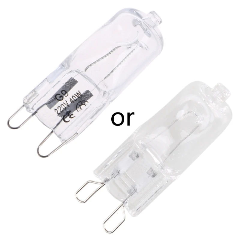 

Wholesale G9 40W 220V Warm White Halogen Bulb Light Lamp Globe 40 Watt