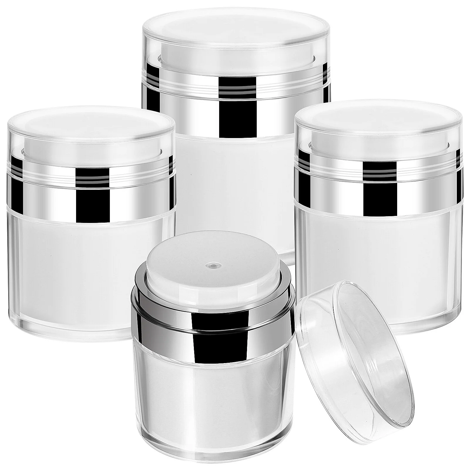 

Moisturizing Bottle Vacuum Bottles Airless Pump Jar Lotion Jars Lotions Creams Container