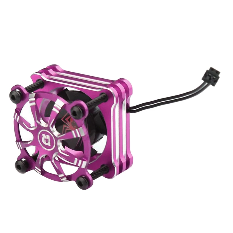 

1 Piece RC Model Cooling Fan For Athlon /10 Drift ESC XD10 PRO For 1/10 Drift ESC XD10 PRO Brushles ESC 5V-8V 22000 Rpm Purple