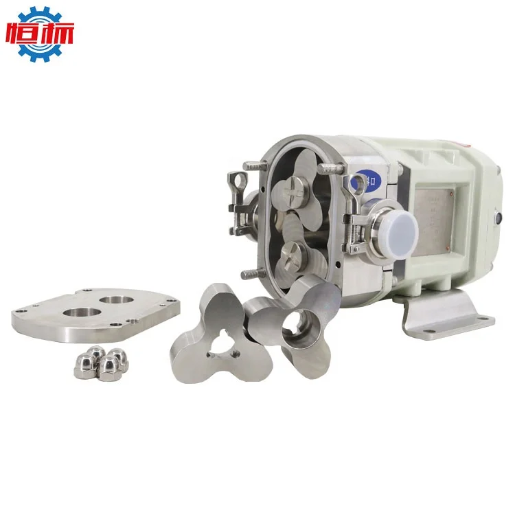 

Electric AC positive displacement stainless steel rotary lobe pump