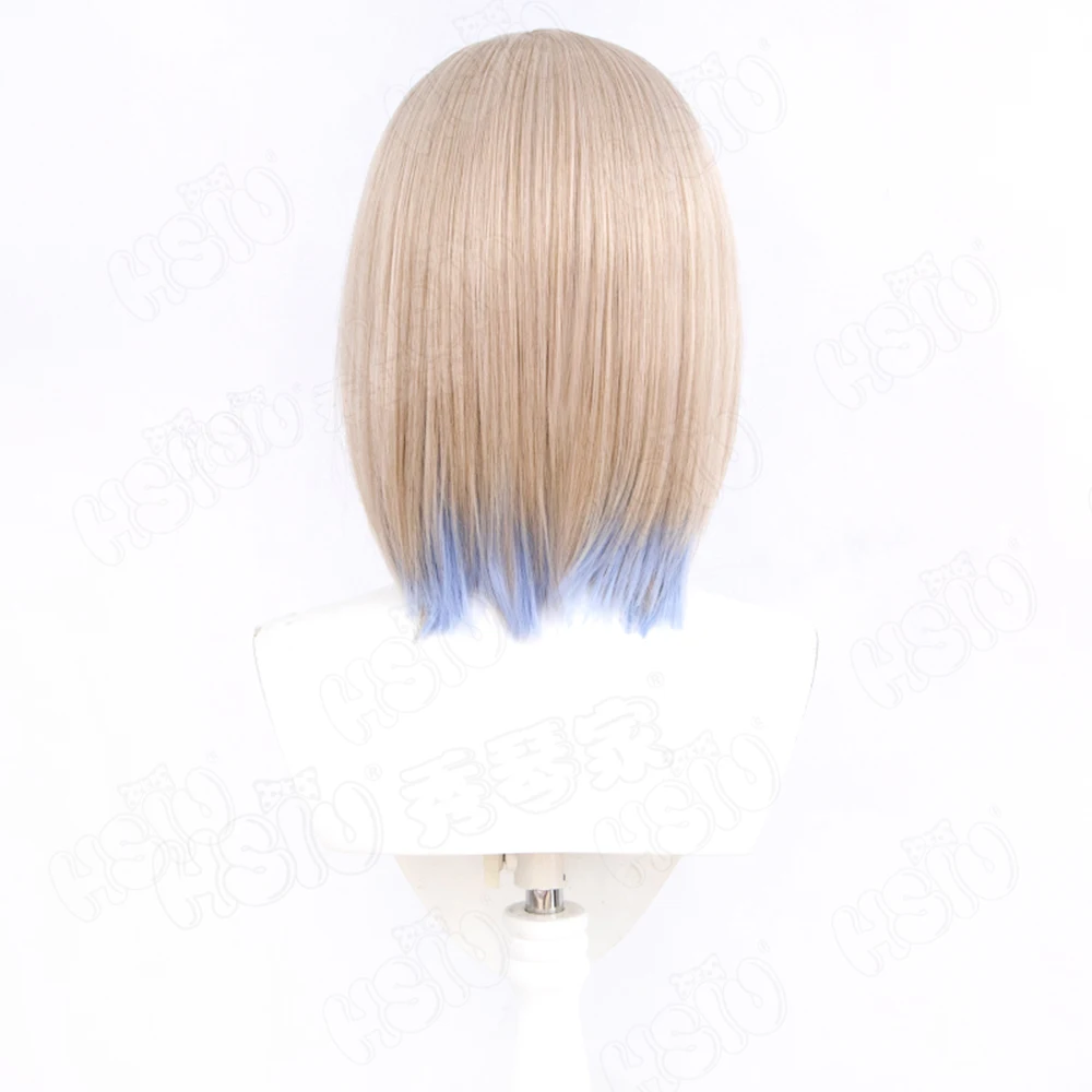 Парик для косплея из аниме яма нет суши Yukimura Aoi с короткими волосами серого