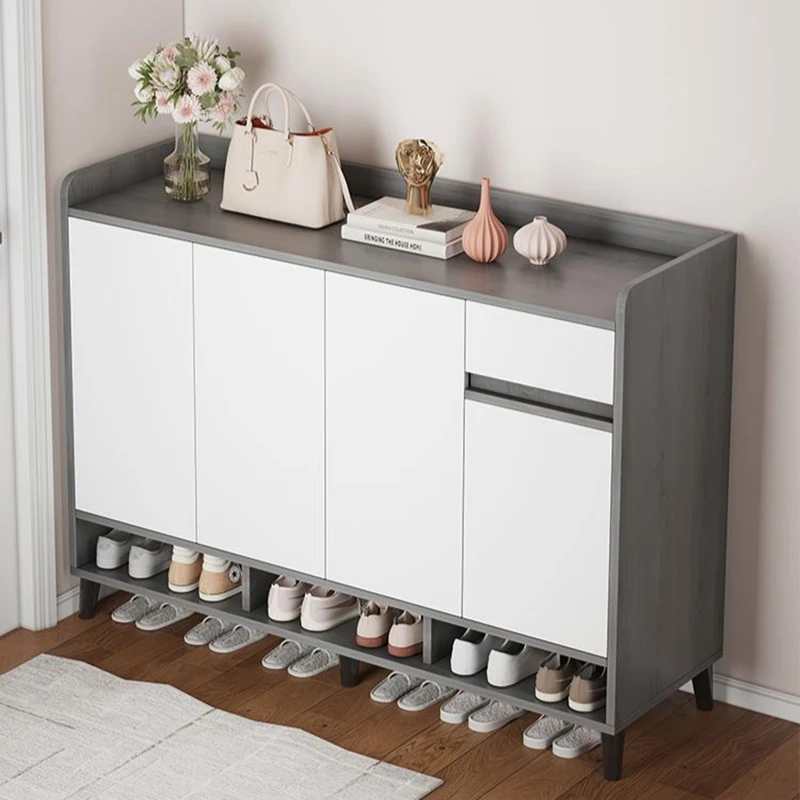 

Bench Storage Shoe Cabinets Stand Portable Drawers Modern Shoe Cabinets Wooden Space Saving Meubles A Chaussures Furnitures