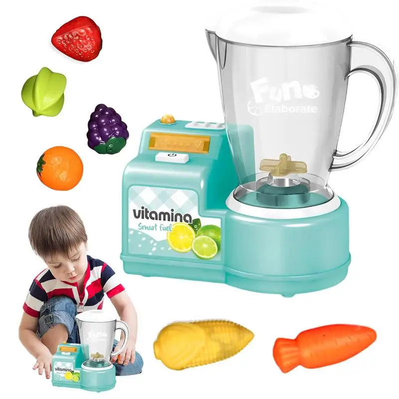 

Детская ролевая игра, кухонная соковыжималка, ролевой миксер, игровой набор с реалистичными фруктовыми яйцами, Детские интерактивные игруш...