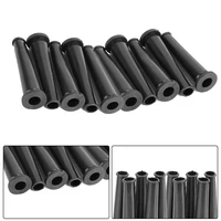 10pcs 9mm black rubber wire protector cable sleeve boot cover for angle grinder electic drill cable wire protection cable sleeve