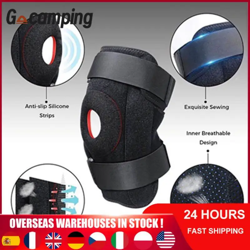 

High Elastic Knee Protect Breathable Thick Knee Pads Aluminum Alloy Silicone Anti-skid Strip Knee Support Anti-collision