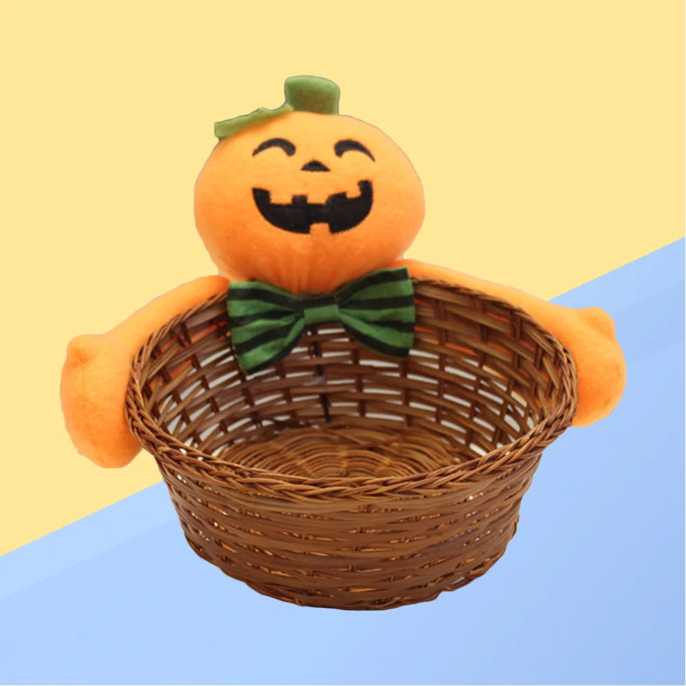 

1 Pc Candy Storage Basket Vine Woven Candy Container for Decor