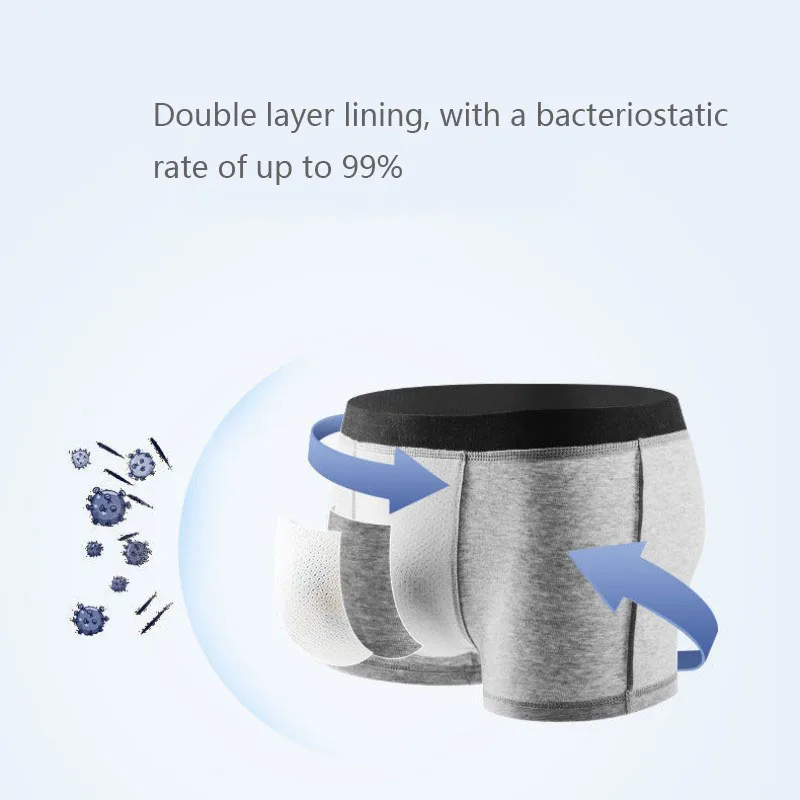 Men Boxer Shorts Men's Panties Male Underpants Soft Printed Cotton Sexy Underpants Men's Comfortable And Breathable Boxer Shorts