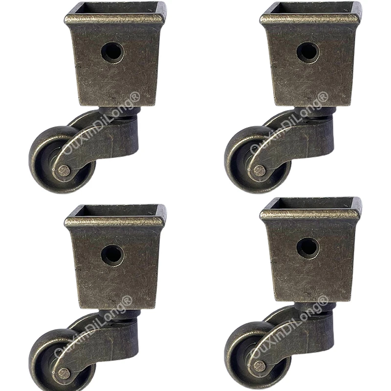 Sofa Square Cup Caster Legs Retro Furniture Wheels Universal Castors Gf1025