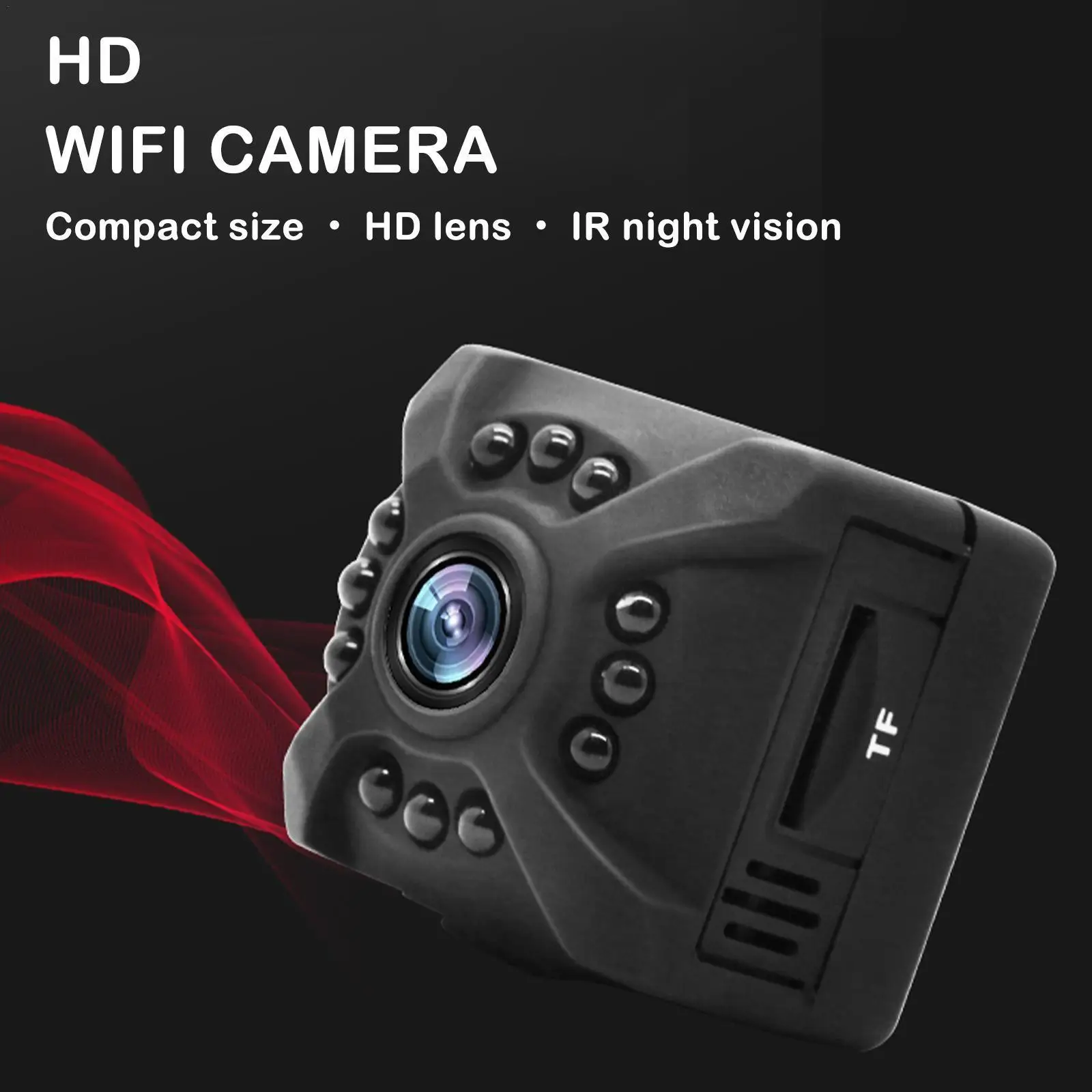 

Wi-Fi мини-камера с батареей 1080p ночное управление движением с Ip-камерой Беспроводная камера для обнаружения внутри помещения H0t6