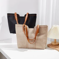casual leather shopping bag female white working commuter bags shoulder bag ladies