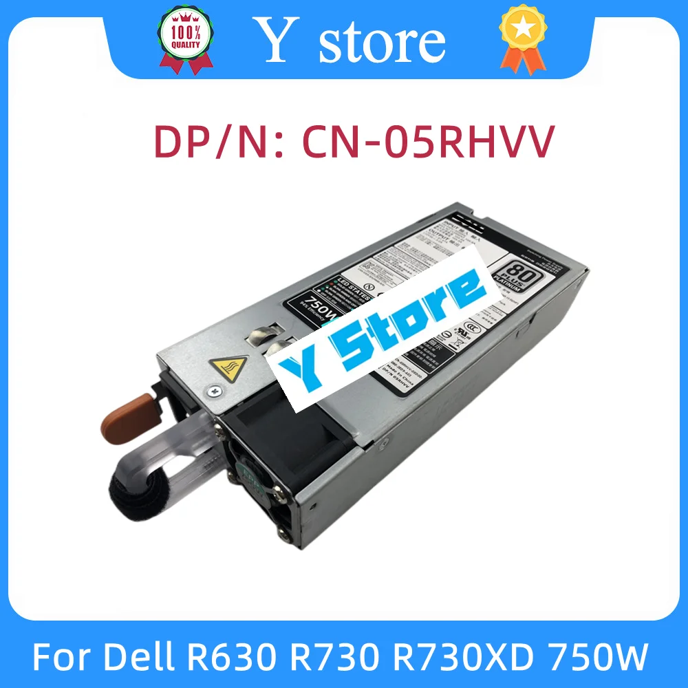 Y Store Оригинал для Dell R630 R730 R730XD 750 Вт PSU D750E-S6 блок питания сервера 5RHVV 05RHVV CN-05RHVV Быстрая доставка Y Store Оригинал для Dell R630 R730 R730XD 750 Вт PSU D750E-S6 блок питания сервера 5RHVV 05RHVV CN-05RHVV Быстрая доставка