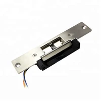 Standard Fail-secure Power to open 1600LBS Heavy Duty Stainless Steel Electric Strike Plate Door Lock with signal output