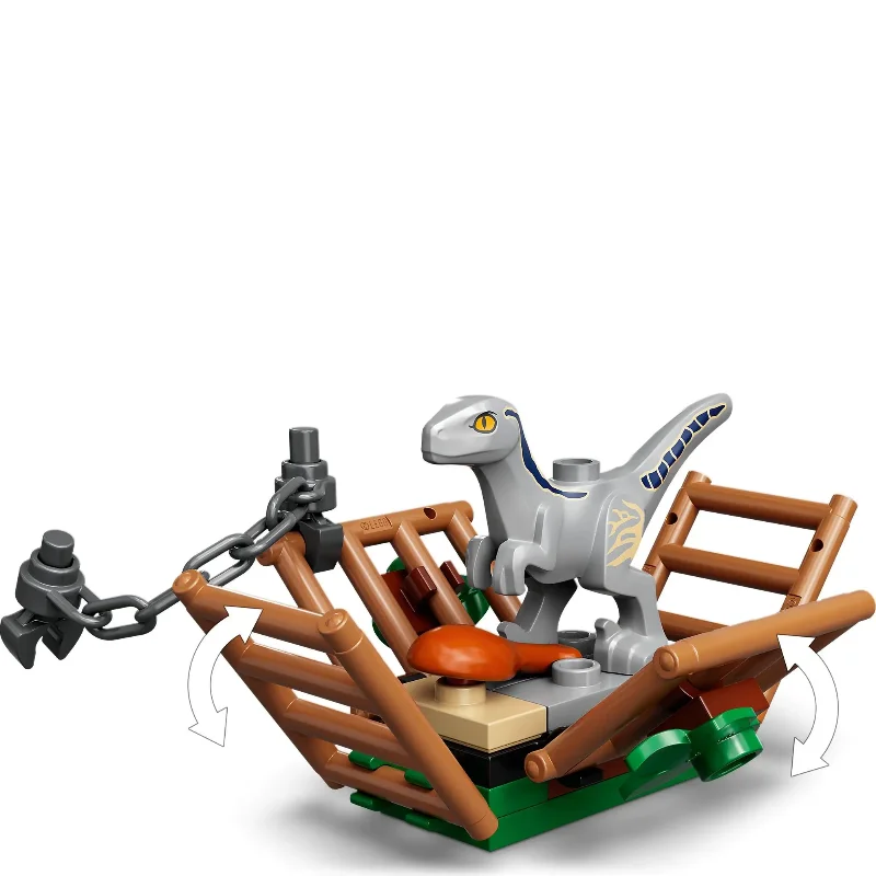Динозавр мир атроцираптор Велоцираптор T. rex строительный блок совместимый 75945 MOC