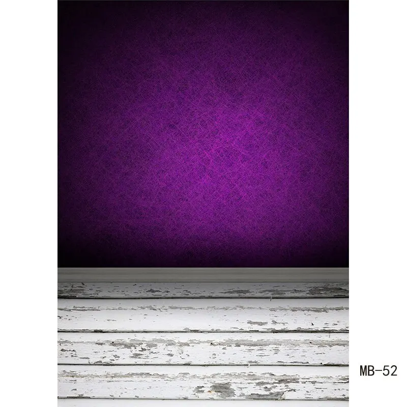 SHENGYONGBAO Vintage Gradient Photography Backdrops Props Brick Wall Wooden Floor Baby Portrait Photo Backgrounds MB-21