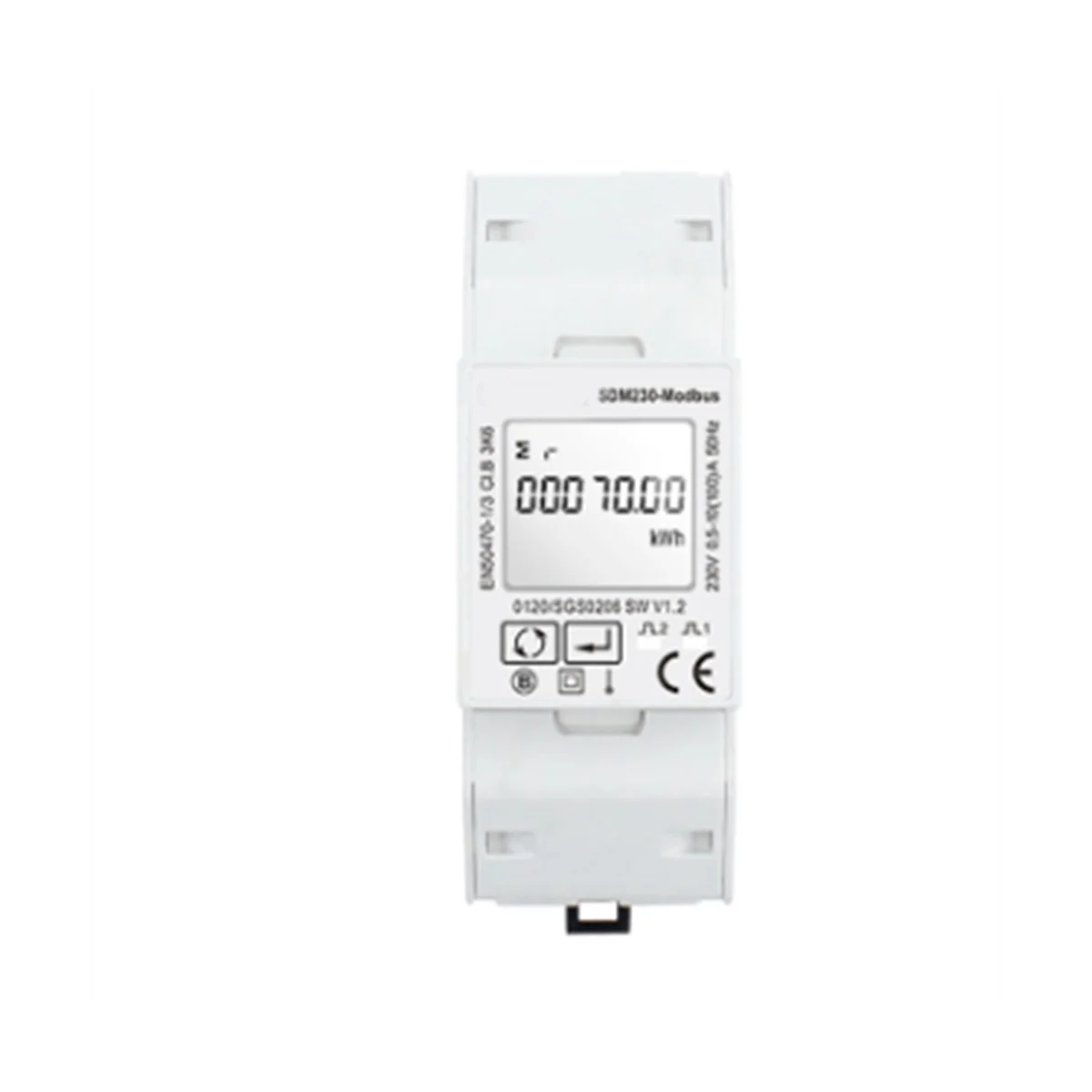 

(100)A Single Phase 230V Din Rail Meter , Electricity Kwh Meter, Multi-Function Energy Meter RS485 RTU Modbus