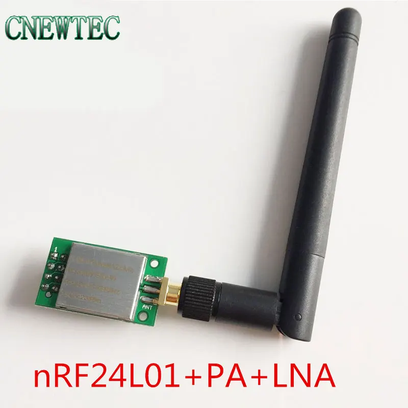 

SI24R1 instead of nRF24L01+RFX2401C SI24R1+PA+LNA wireless communication modules with antenna shielding case 2.4GHz 20dbm 1000m