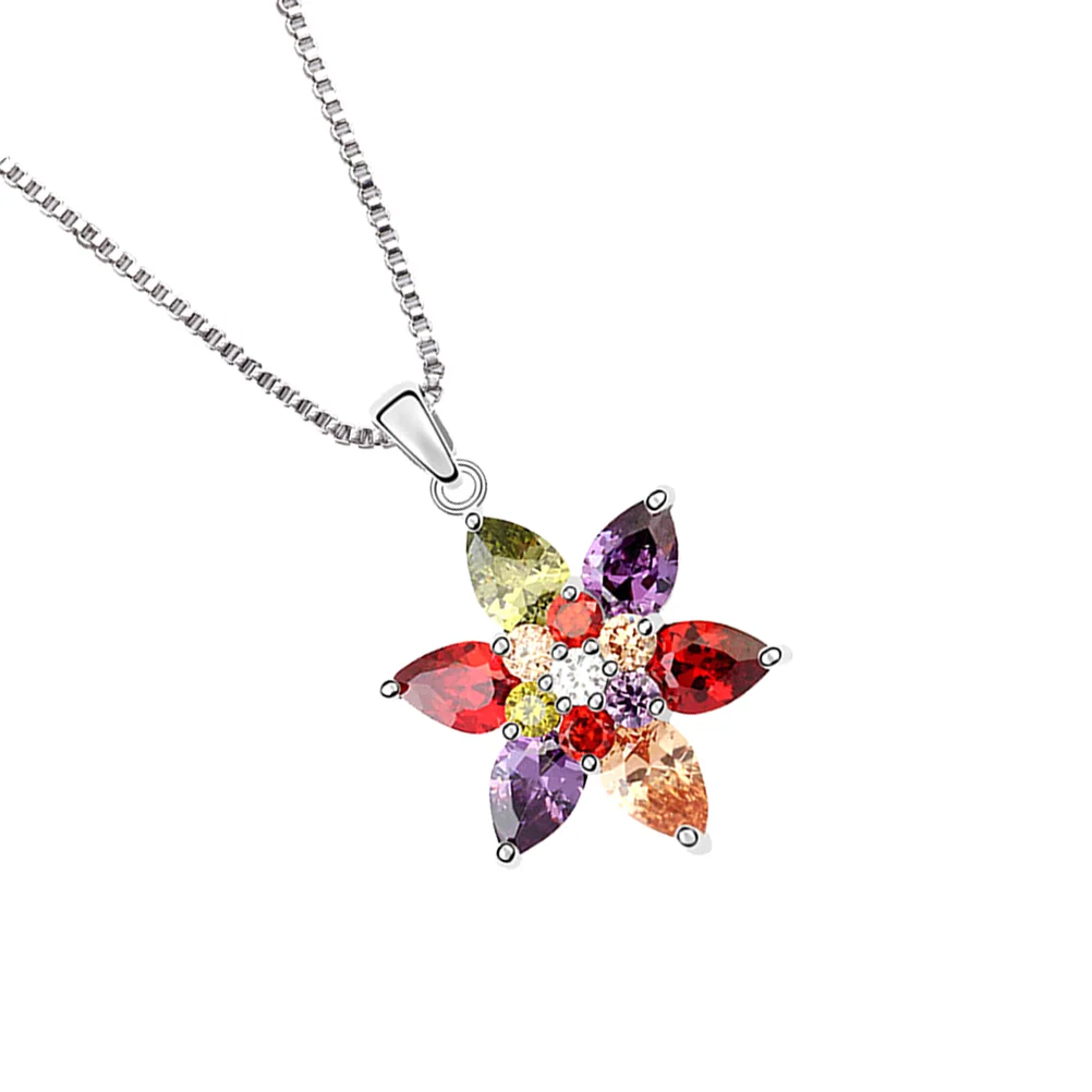 

Snowflake Neck Chain Delicate Clavicle Chain Elegant Necklace Neck Decor