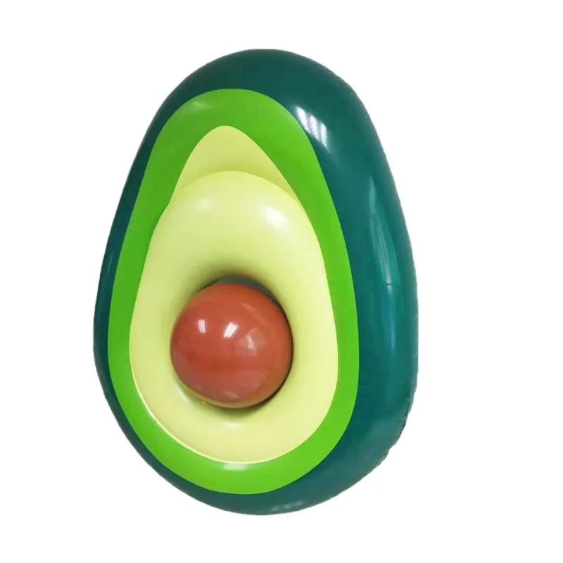 Для авокадо надувной плавающий ряд получить пляжный мяч Одиночная надувная